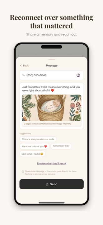 Omiyage — Reconnect over something that mattered